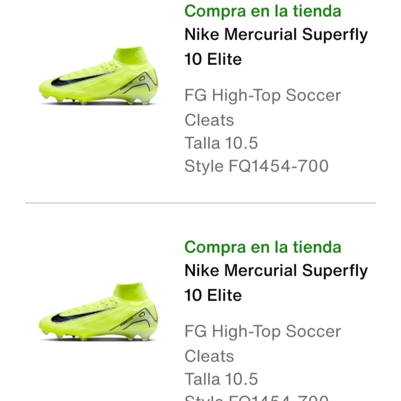 Nike Mercurial Superfly 10 Elite Soccer Cleats